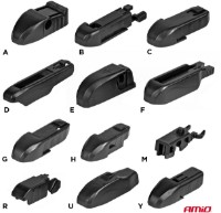 Щётка стеклоочистителя Amio 01188 фото №2 — интернет-магазин Desire.md