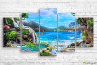 Картина ArtDesign Colourful landscape 150x80cm (F-10230)