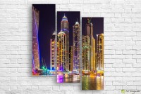 Pictură ArtDesign Colourful landscape 94x114cm (B-10108)