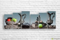 Картина ArtDesign Copper jug apples and nuts 160x55cm (E-10146)