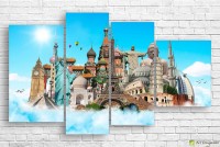 Картина ArtDesign Countries 145х90cm (Q-10020)