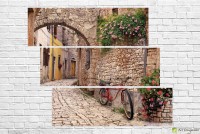 Картина ArtDesign Cozy streets of Europe 115x94cm (R-10037)