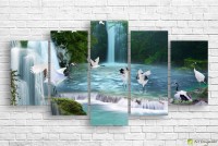 Картина ArtDesign Cranes 150x80cm (F-10212)