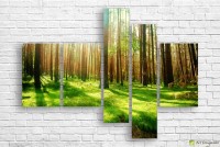 Картина ArtDesign Dense forest 140х104cm (F-10152)