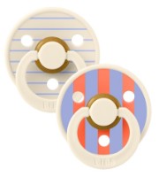 Suzeta BIBS Studio Colour 2 Pack 0+ months Pin - Ivory Hush Mix (12015103)