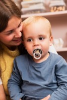 Suzeta BIBS Studio Colour 2 Pack 6+ months Block - Sand Mix (12022105) imaginea #4 — magazin online Desire.md