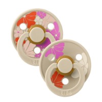 Suzeta BIBS Studio Colour 2 Pack 6+ months Morning Bloom - Vanilla Mix (12013103)