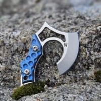 Mini-topor Midgards Messer Nori Nano V2 Titanium MM002 imaginea #3 — magazin online Desire.md