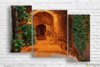 Картина ArtDesign Descent into the courtyard 150x105cm (B-10247)