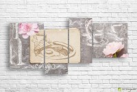 Pictură ArtDesign Drawn food 164x78cm (E-10093)