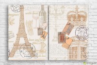 Картина ArtDesign Eiffel Tower 101x70cm (R-10097)