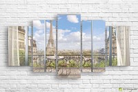 Pictură ArtDesign Eiffel Tower 150x80cm (R-10304)