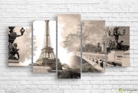 Pictură ArtDesign Eiffel Tower 150x80cm (R-10306)