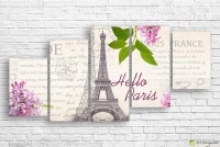 Pictură ArtDesign Eiffel Tower 155x73cm (R-10313)