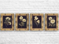 Pictură ArtDesign Floral Harmony 50x40cm 4pcs (FA-10028)