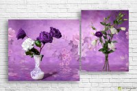 Картина ArtDesign Eustoma 126x75cm (C-10210)