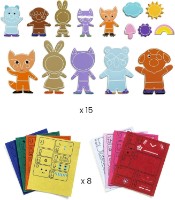 Набор для творчества Djeco Funky Family DJ07919 фото №2 — интернет-магазин Desire.md