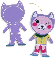 Набор для творчества Djeco Funky Family DJ07919 фото №4 — интернет-магазин Desire.md