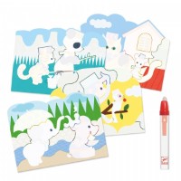 Carte de colorat pentru copii Djeco Hidden Outside DJ09065 imaginea #2 — magazin online Desire.md