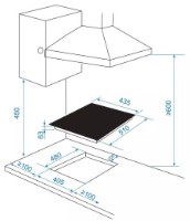 Plită incorporabilă electrica Candy CHXC53DB imaginea #3 — magazin online Desire.md