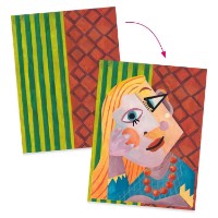 Набор для творчества Djeco La tête au carré DJ09386 фото №2 — интернет-магазин Desire.md