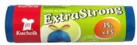 Saci pentru gunoi Kuchcik Extra Strong 35L 15pcs Blue