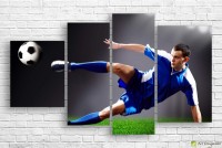 Картина ArtDesign Footballer's kick 150х90cm (SP-10020)