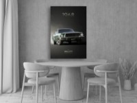 Pictură ArtDesign Ford Mustang Bullitt 1968 45x65cm (FT-10018)