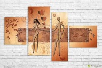 Pictură ArtDesign Female Silhouette 130х60cm (L-10008)