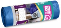 Saci pentru gunoi Luxia 60L 20pcs LUX-4017