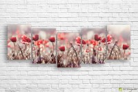 Pictură ArtDesign Field of blooming poppies 156x55cm (С-10286)