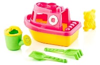 Набор игрушек для песочницы Guclu Toys J1538 Passenger Boat Set