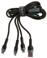 Cablu USB Ezra DC207 3 in 1 1.2m