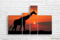 Pictură ArtDesign Giraffe 140x92cm (F-10108)