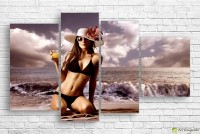 Pictură ArtDesign Girl 150x90cm (L-10027)