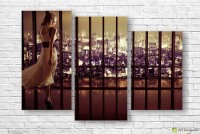 Pictură ArtDesign Girl in the Big City 115х76cm (L-10010)