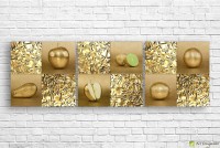 Pictură ArtDesign Golden fruits 154x50cm (E-10196)