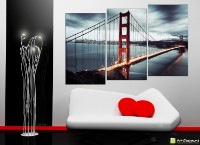 Pictură ArtDesign Golden Gate Bridge 120х80cm (B-10048)