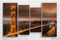 Pictură ArtDesign Golden Gate Bridge 125х83cm (B-10005)