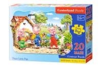 Puzzle Castorland 20 Maxi Three Little Pigs (C-02184)