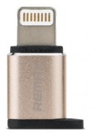 USB Кабель Remax Micro-lightning USB Adapter Gold