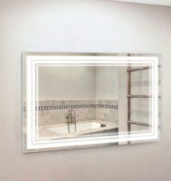Oglindă baie cu iluminare LED O'Virro Bella 100x120