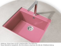 Кухонная мойка Schock Nemo N-100S Pink фото №2 — интернет-магазин Desire.md