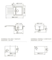 Chiuvetă de bucătărie Schock Primus D-100 Inox imaginea #3 — magazin online Desire.md