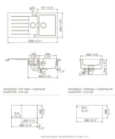 Кухонная мойка Schock Primus D-150 Moonstone фото №3 — интернет-магазин Desire.md