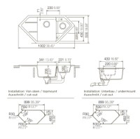 Кухонная мойка Schock Signus C-150 Magnolia фото №3 — интернет-магазин Desire.md