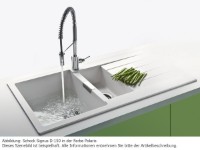 Кухонная мойка Schock Signus D-150 Polaris фото №3 — интернет-магазин Desire.md