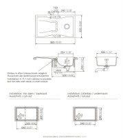 Chiuvetă de bucătărie Schock Waterfall D-100 Magma  imaginea #3 — magazin online Desire.md