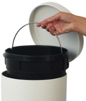 Урна Kela Cornell 12L White (10929) фото №2 — интернет-магазин Desire.md