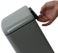 Coș de gunoi Kela Davino 6L Grey (22997) imaginea #3 — magazin online Desire.md